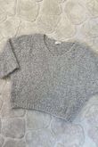 Hygge Boucle Slouch Knit Stone /20 =